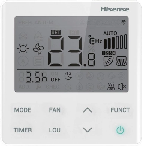 Внутренний блок Hisense Zoom FREE Match DC Inverter AMS-12UW4RXRKB00 фото 7