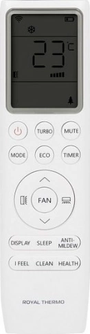 Кондиционер Royal Thermo Diamond DC RTDI-09HN8/Wi-Fi фото 15
