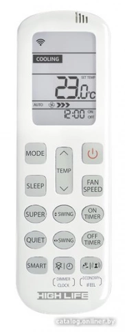 Кондиционер HIGH LIFE PRIORITY CLASS Invertor ACHL-12PC-I-CHDV02S фото 8